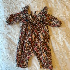 Louise Misha Lurex Boho Romper